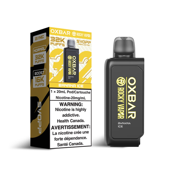 Svopp Rocky Vapor Oxbar [Prefilled Pod] 32K