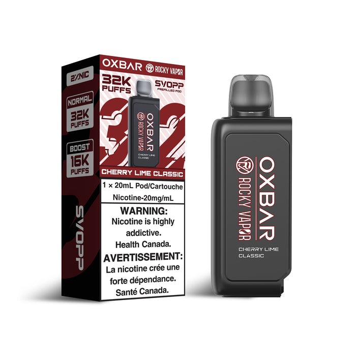 Svopp Rocky Vapor Oxbar [Prefilled Pod] 32K