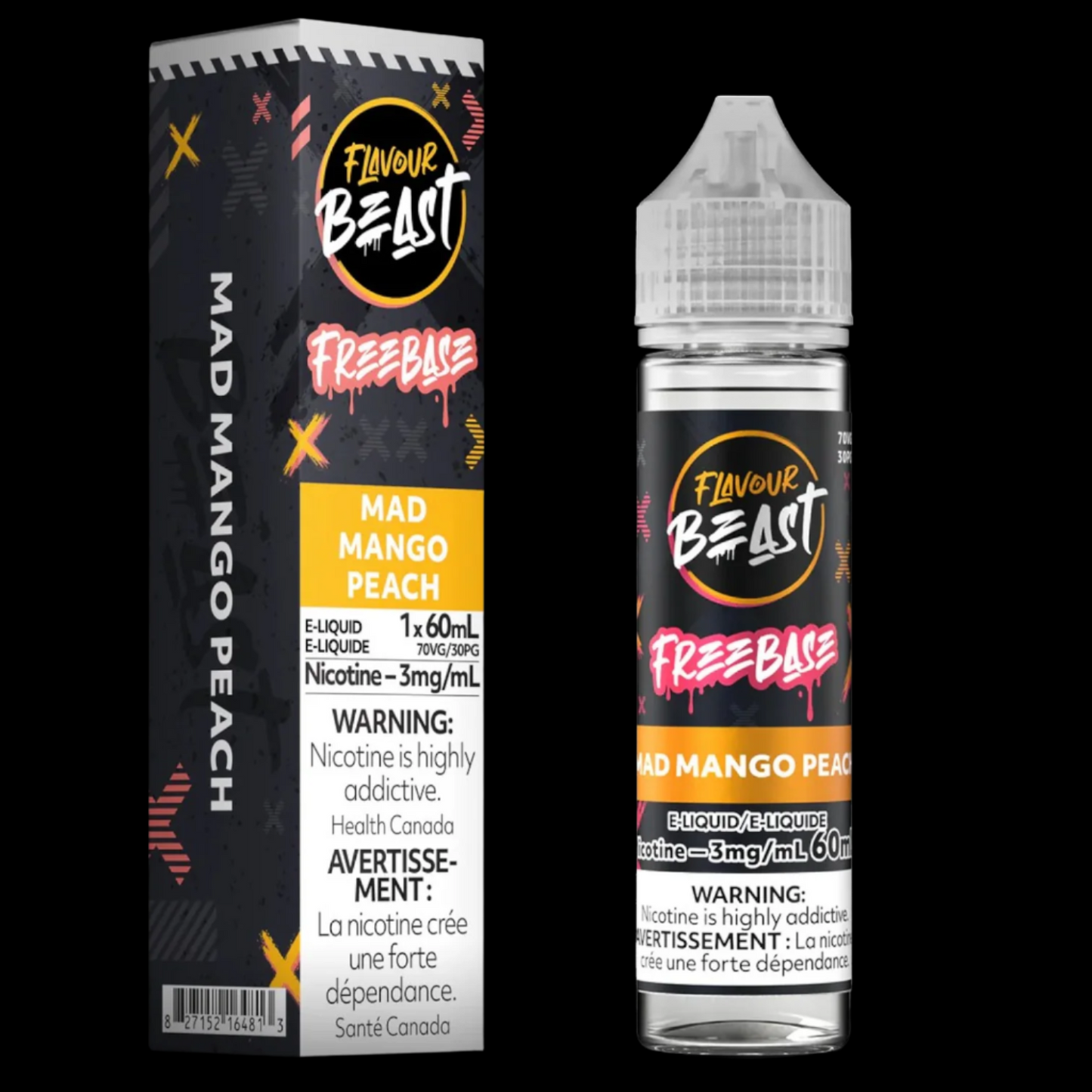 Flavour Beast E-Liquid FREEBASE (60ml)