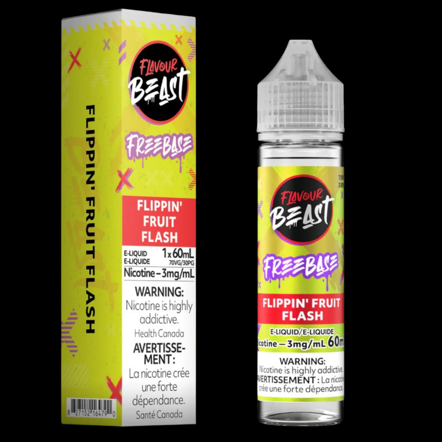 Flavour Beast E-Liquid FREEBASE (60ml)