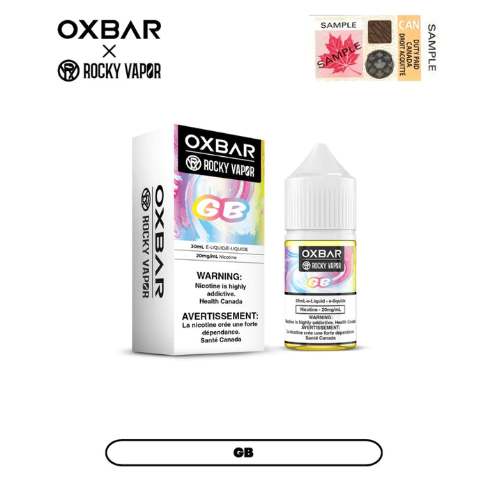 Oxbar x Rocky Vapor E-juice