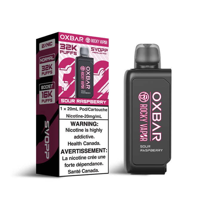 Svopp Rocky Vapor Oxbar [Prefilled Pod] 32K