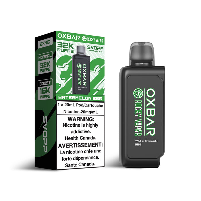 Svopp Rocky Vapor Oxbar [Prefilled Pod] 32K