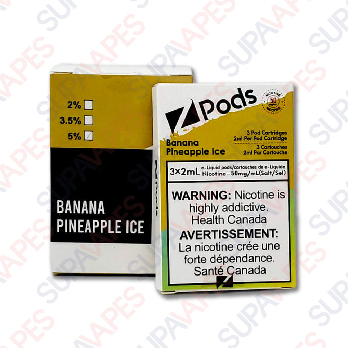 z-pods-banana-pineapple-ice-50mg-stlth-comaptible-3-pods