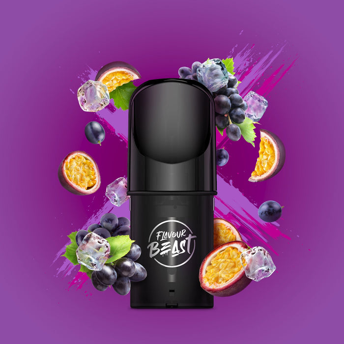 flavour-beast-pods-groovy-grape-passionfruit-iced